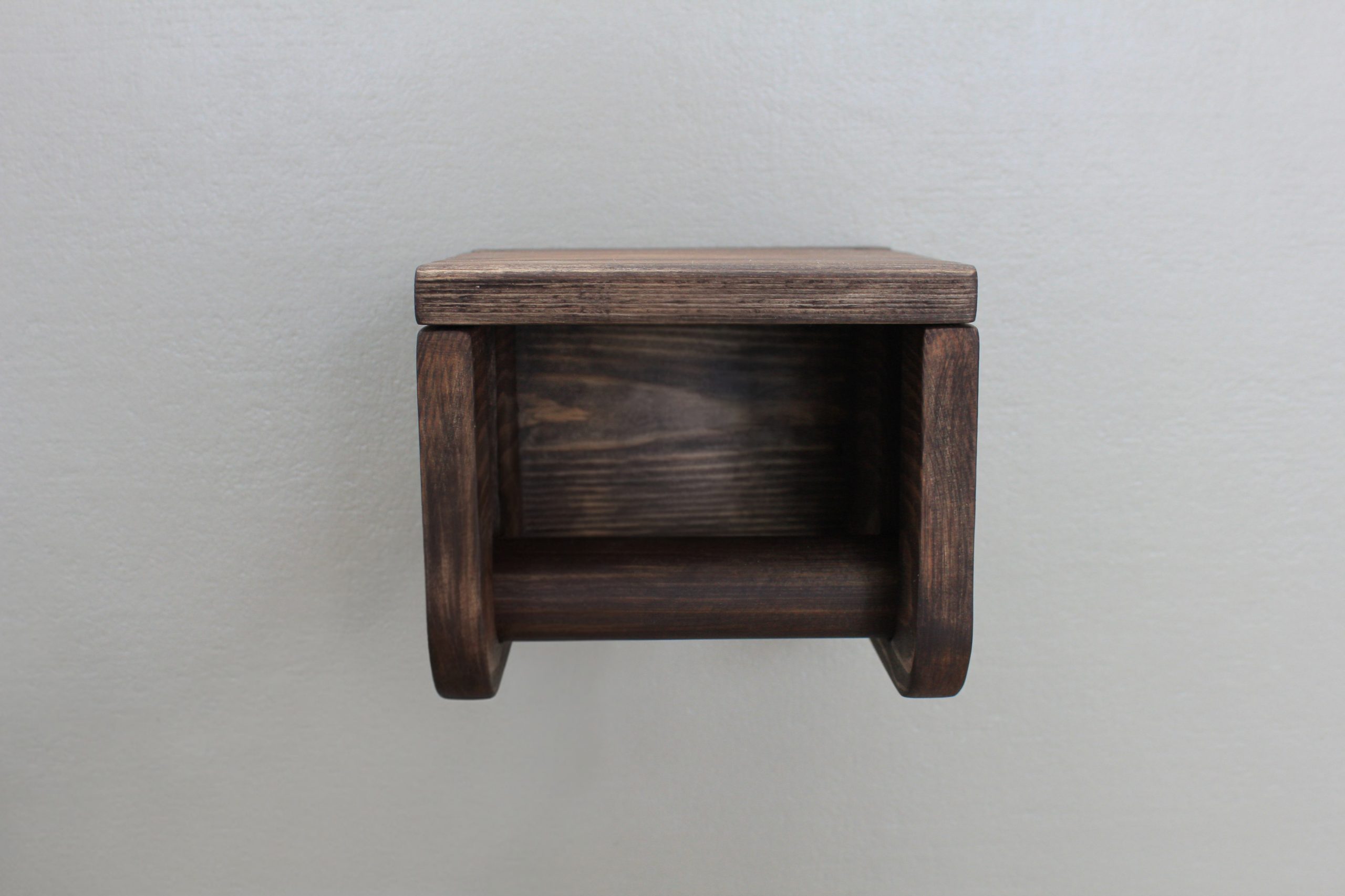 Pine Toilet Roll Holder Mega - Chocolate - Image 6
