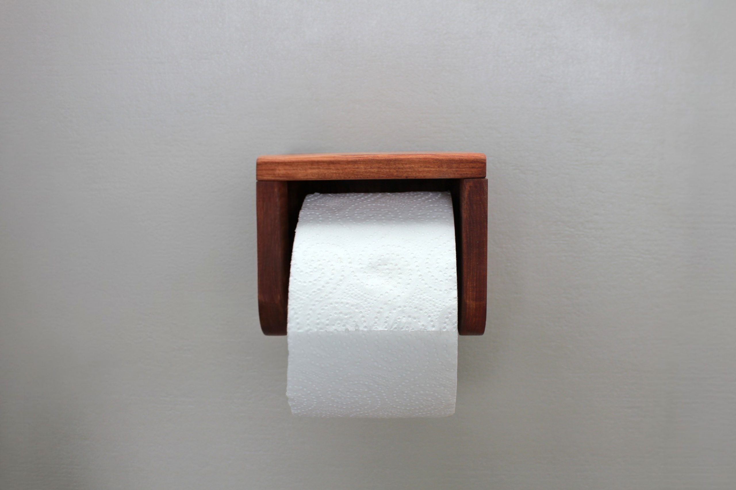 Pine Toilet Roll Holder Mega - Golden Brown - Image 5